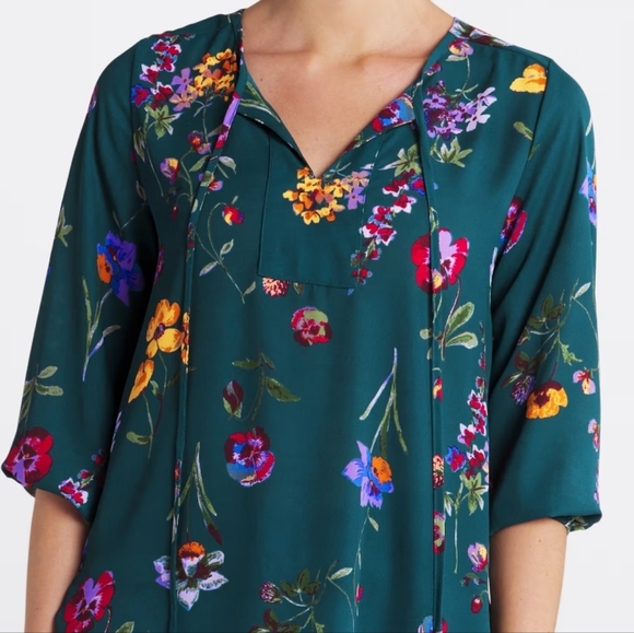 West Kei Tops - West Kei Multicolor Floral Blouse